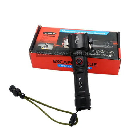 Ruilang RL-2210 Emergency Flashlight & Power Supported LED