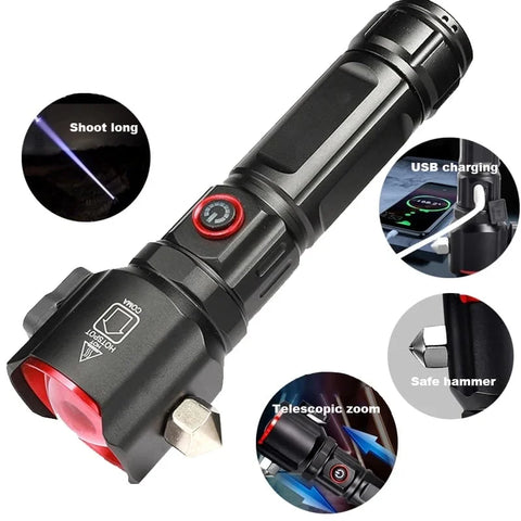 Ruilang RL-2210 Emergency Flashlight & Power Supported LED