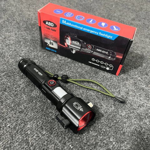 Ruilang RL-2210 Emergency Flashlight & Power Supported LED