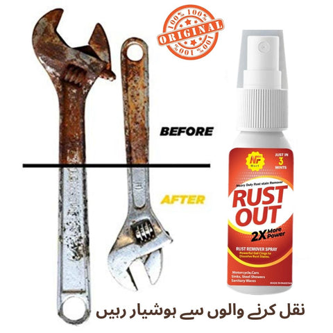 Rust out Rust Remover Spray Anti Rust Spray For All Metals Tools